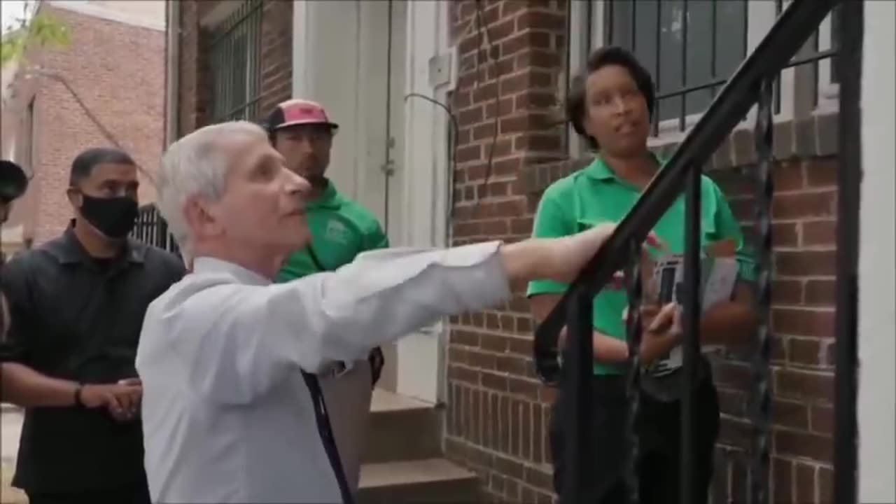 FAUCI GETS BLASTED LIKE NEVER BEFORE WHILE GOING DOOR TO DOOR PROMOTING THE VACCINE