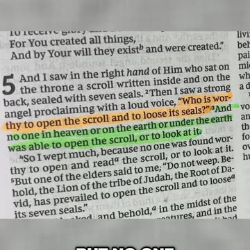 The Mystery of the Sealed Scroll: Who is Worthy?