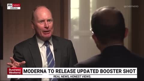 Moderna CEO Stéphane Bancel Announces New mRNA Shot to Treat Heart Muscle After a Heart Attack.