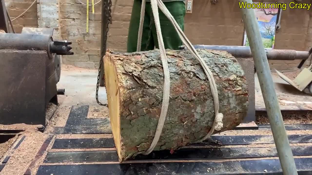 Amazing Woodturning Crazy - Great Hand Crafting Skills On Wood Lathe