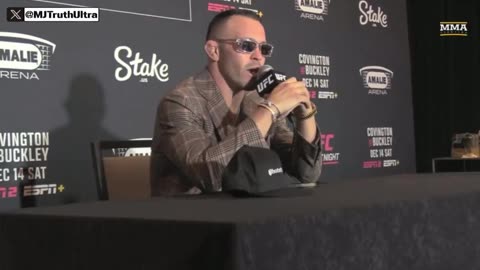 Colby Covington, one of Trumps Favorite MMA Fights wants to ask Lebron James some questions…