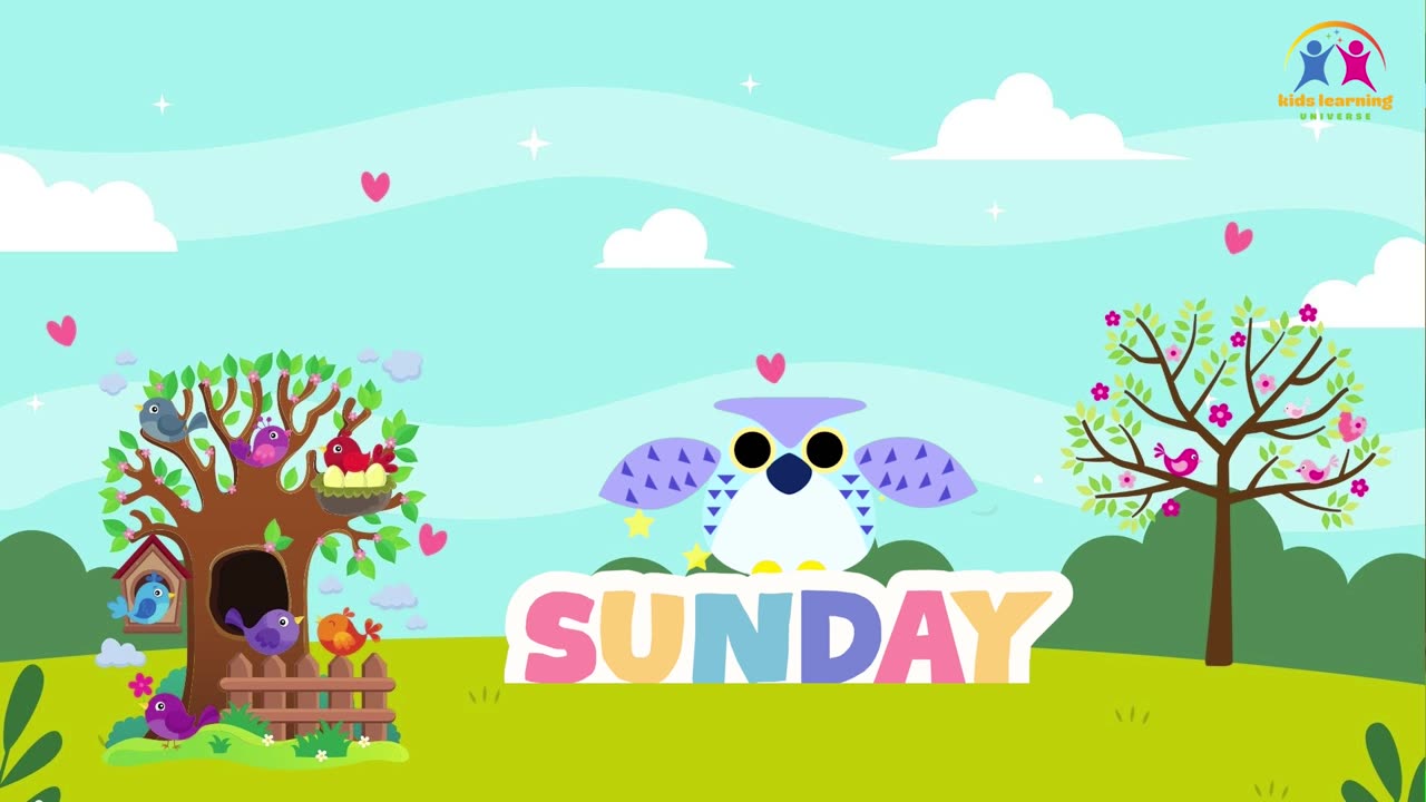 Fun Days of the Week Learning for Kids | Educational Video with Cute Animations