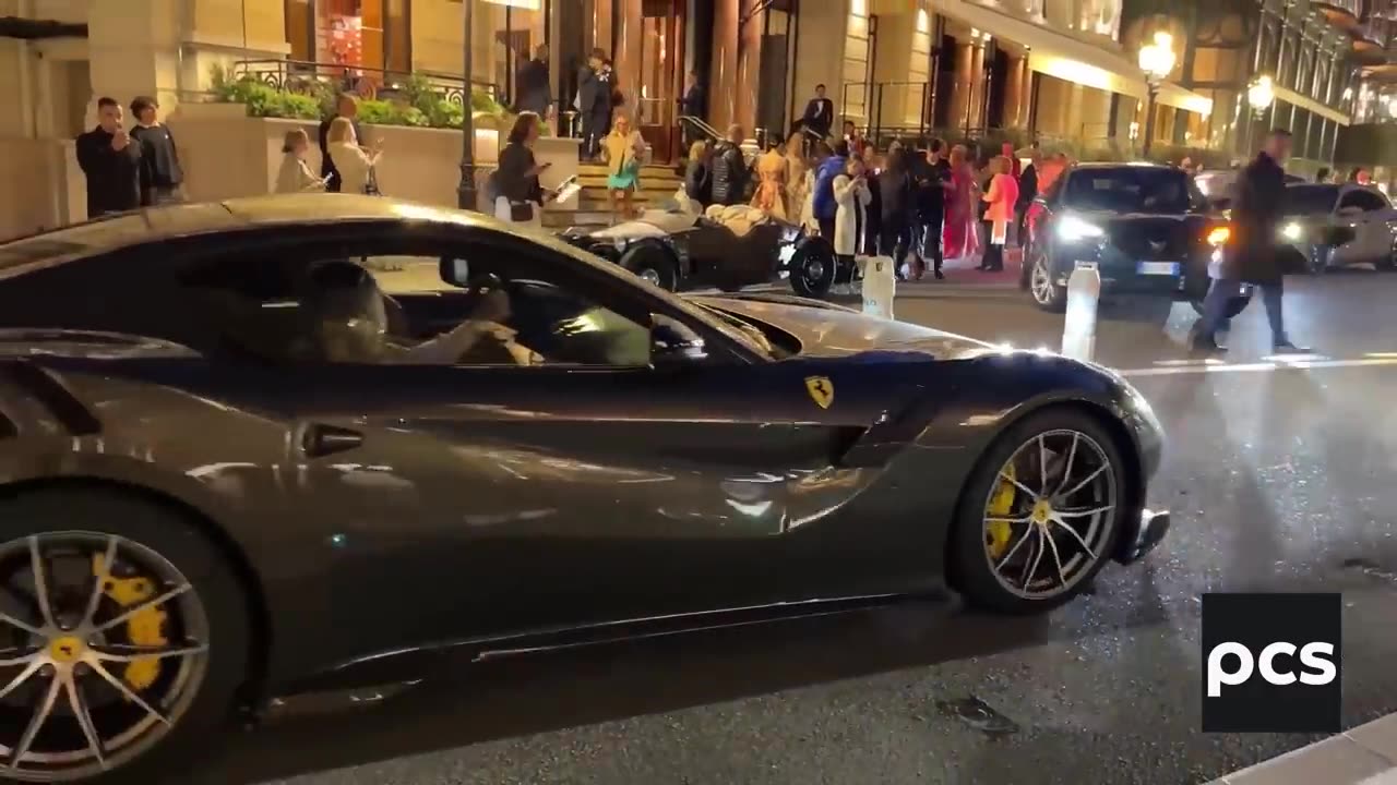 Billionaires VIP Nightlife _ PRINCE Albert ll _ Monaco Bal de la Rose 2024 l SUPERCARS