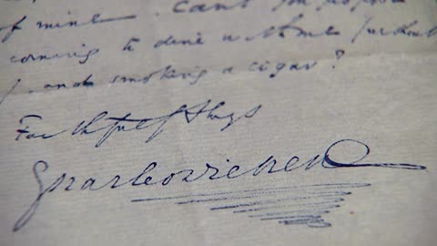 Charles Dickens letter to be auctioned in London