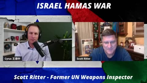 US Marine Corps Officer Scott Ritter Reveals the TRUTH About Israel War