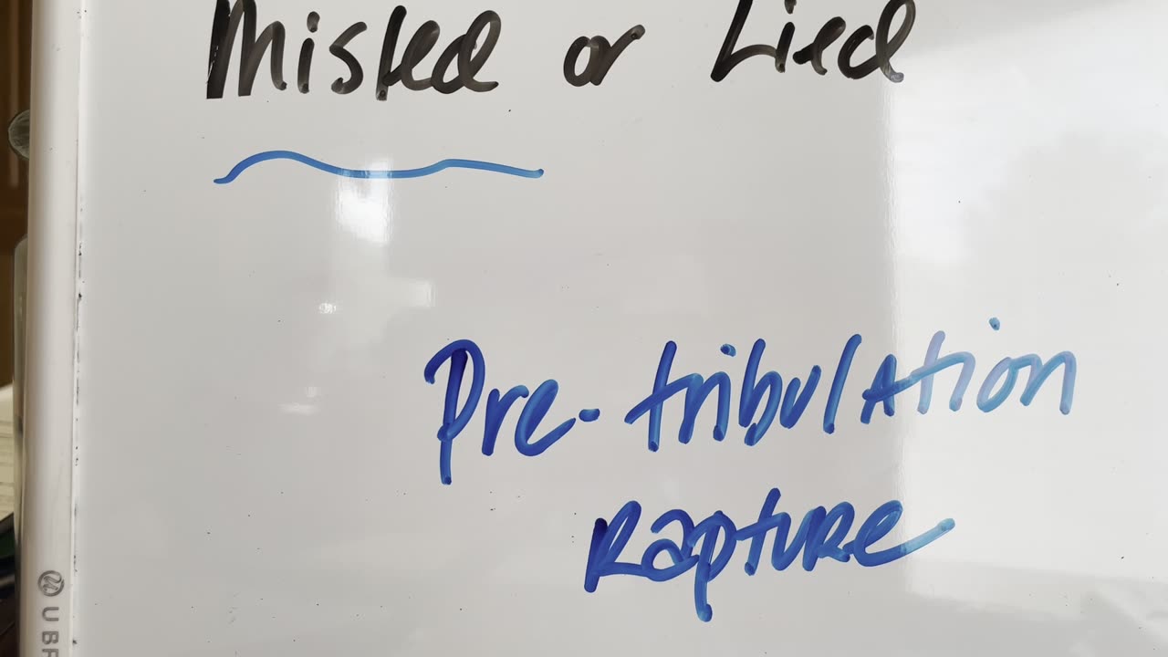 Lies 8 - Pre Tribulation Rapture