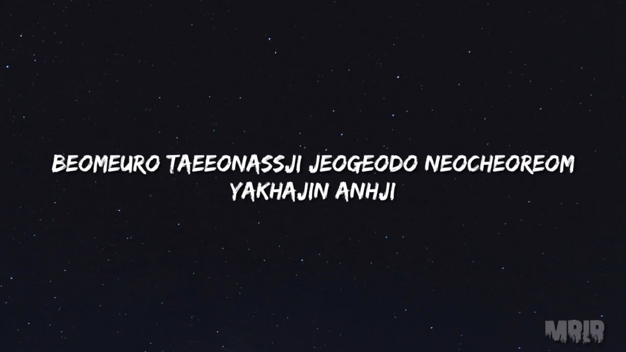 Agust D- Daechwita karaoke instrumental with lyrics