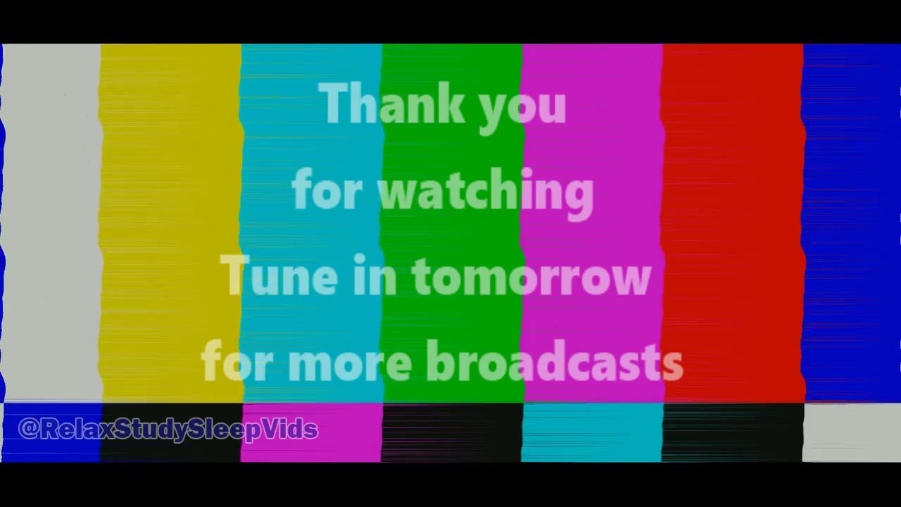 10 Hours of Off-Air Color Bars