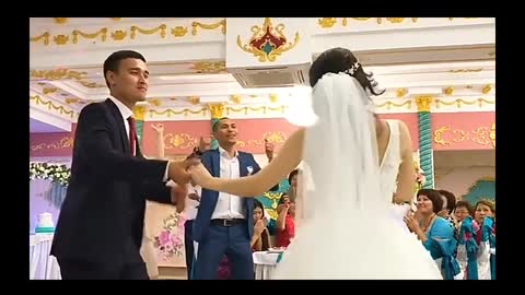 The groom did not expect.