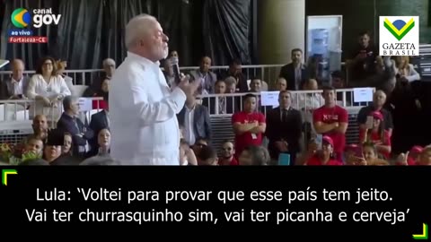 ‘Voltei para provar que esse país tem jeito’, afirma Lula