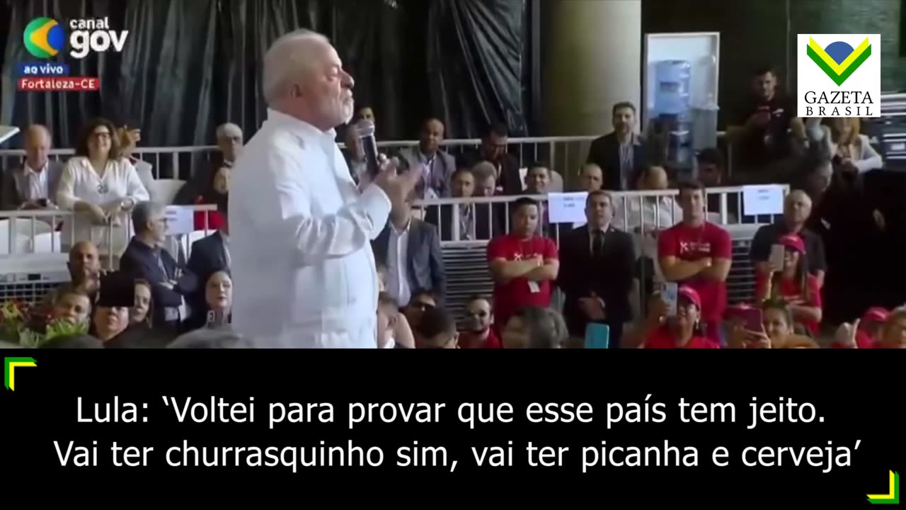 ‘Voltei para provar que esse país tem jeito’, afirma Lula