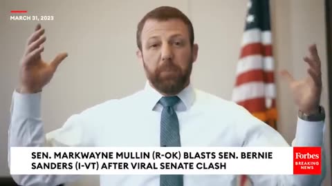 Markwayne Mullin Tears Into Bernie Sanders After Viral Senate Hearing Clash