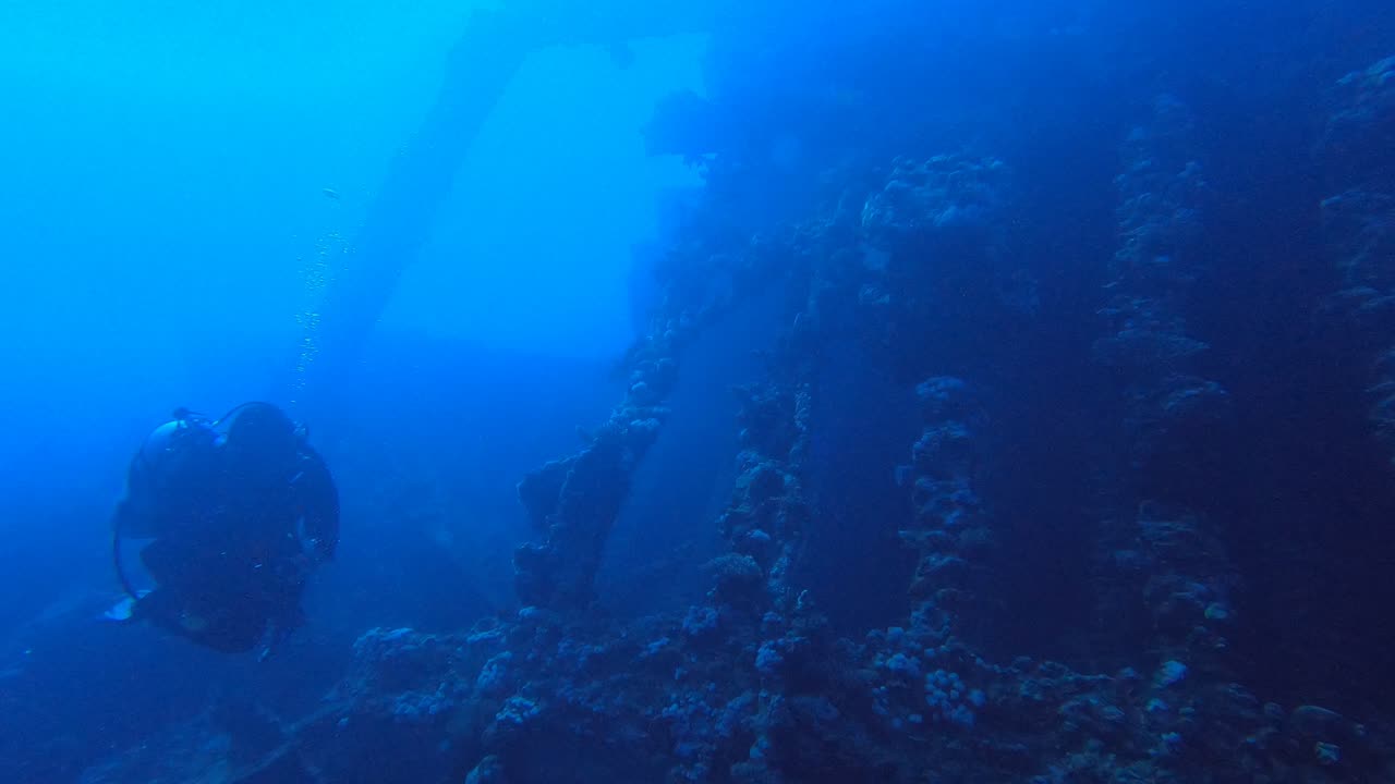 Red Sea SCUBA Diving - Numida wreck overview