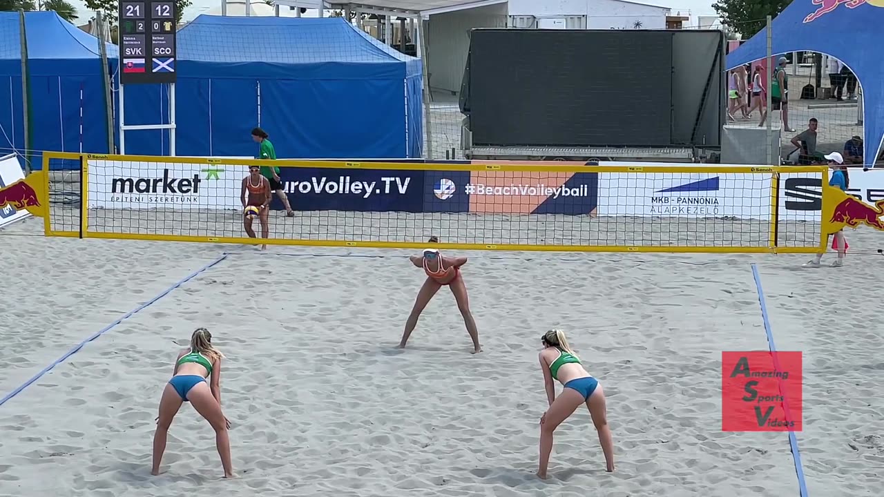 Women's Beach Volleyball Enjoyable Play on the Sand