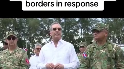 Haiti canal and Dominican Republic response.