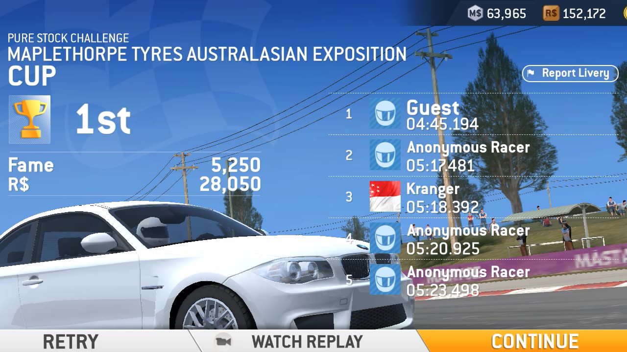 Real racing car racing 🏎️ with me