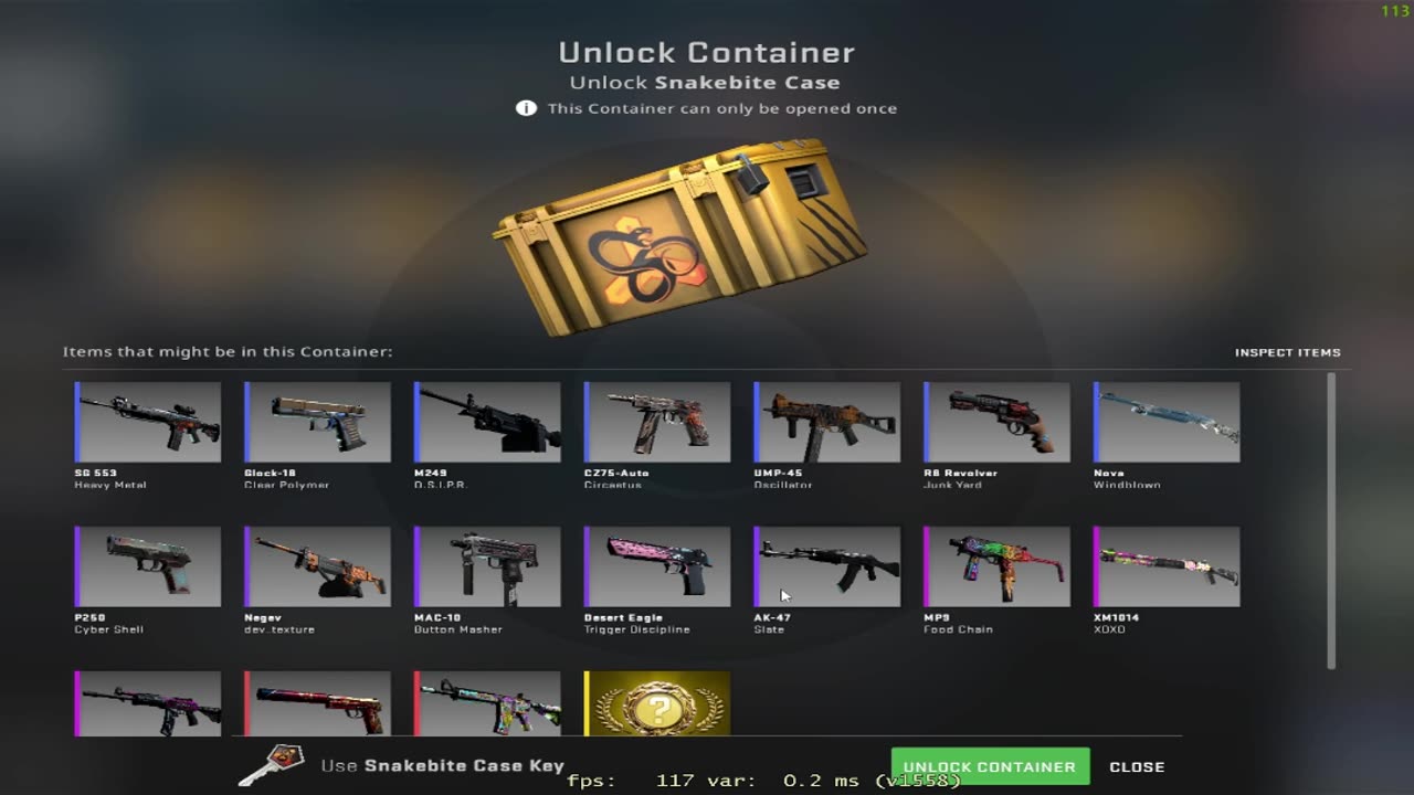 Opening a case until I get a knife #5