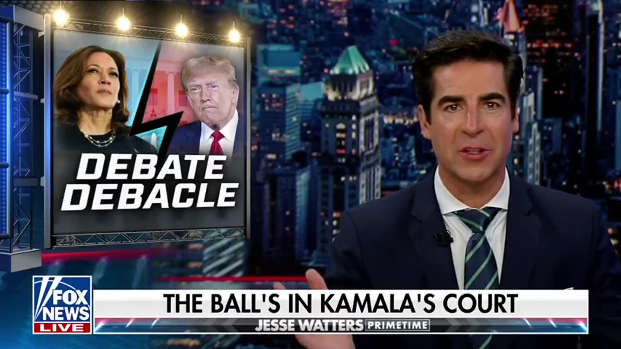 Watters: A Debate Could End Kamala's Honeymoon