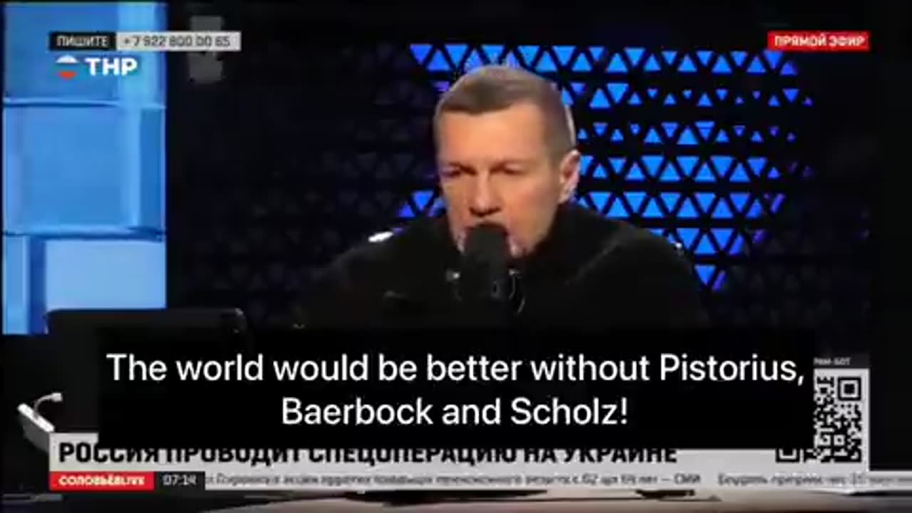 This was on Russian television