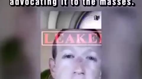 LEAKED VIDEO: Mark Zuckerberg warns staff not to take the mRNA COVID vaccine - 08.2021