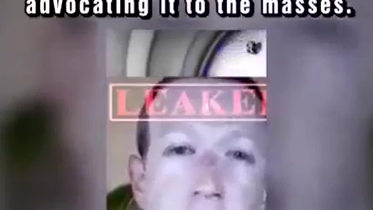 LEAKED VIDEO: Mark Zuckerberg warns staff not to take the mRNA COVID vaccine - 08.2021