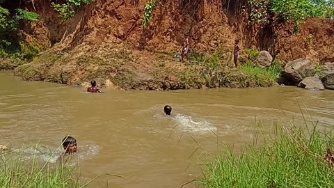 VILLAGE BOYS | jumping high feet | WATER palls