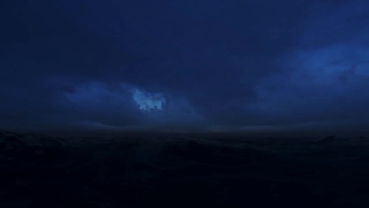 Thunderstorm Ocean Sky Rain