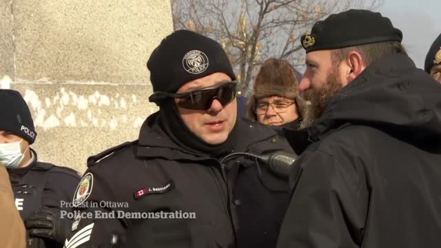 The multi-day police offensive to clear the main Ottawa protest site-