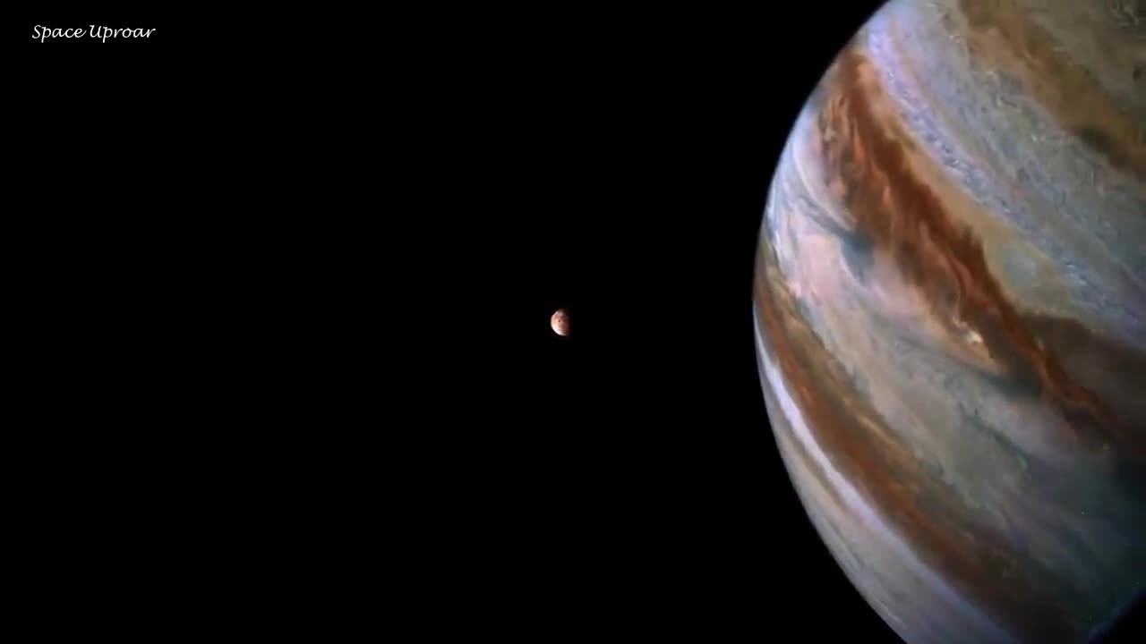 NASA’s Juno Spacecraft Flies Past Io and Jupiter, With Music by Vangelis