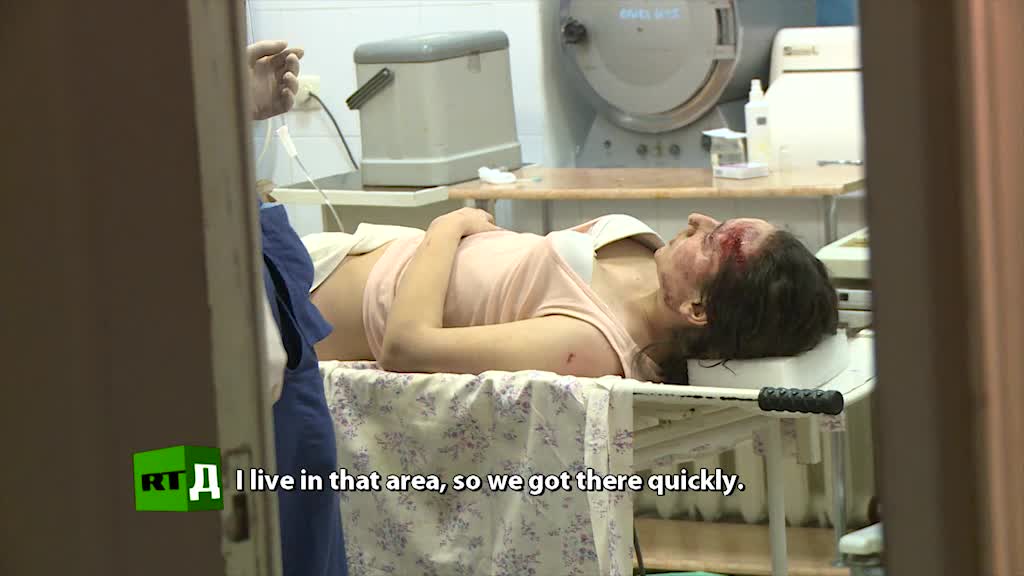 Donbass War Doctors saving the injured