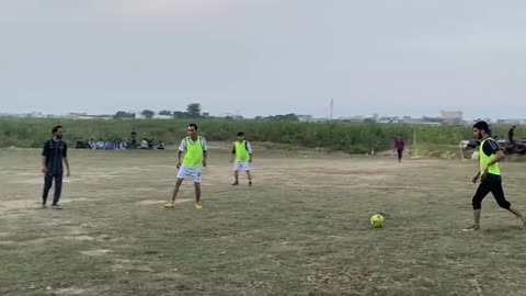 Exciting Movement: Local Football Tournament match Click