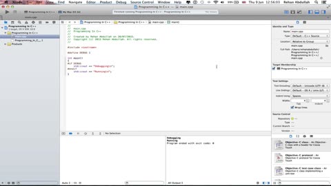PROGRAMMING IN C++ / X-Code || Tutorial 56 - If & End-If
