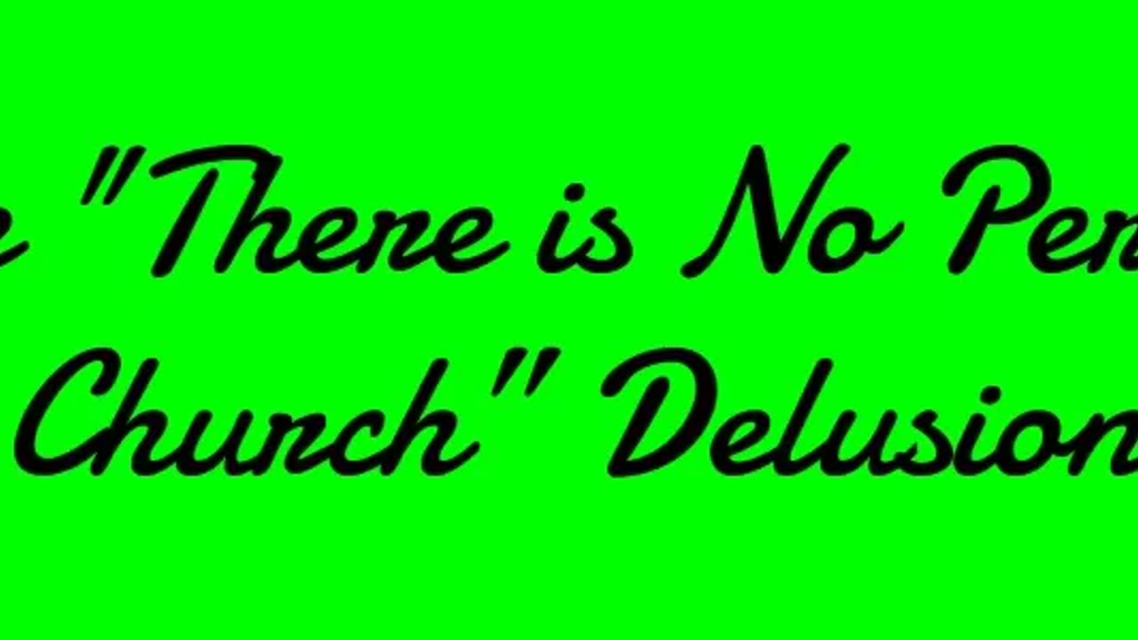 The "There is No Perfect Church” Delusion