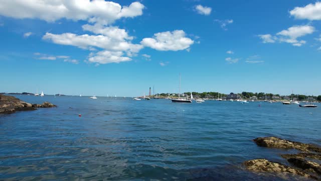 Flying Over Water Video