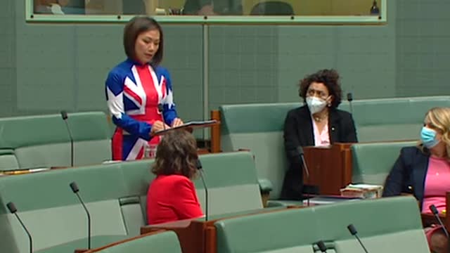 In Aussie MP's first speech, she compares lockdowns to communist dictatorship she fled