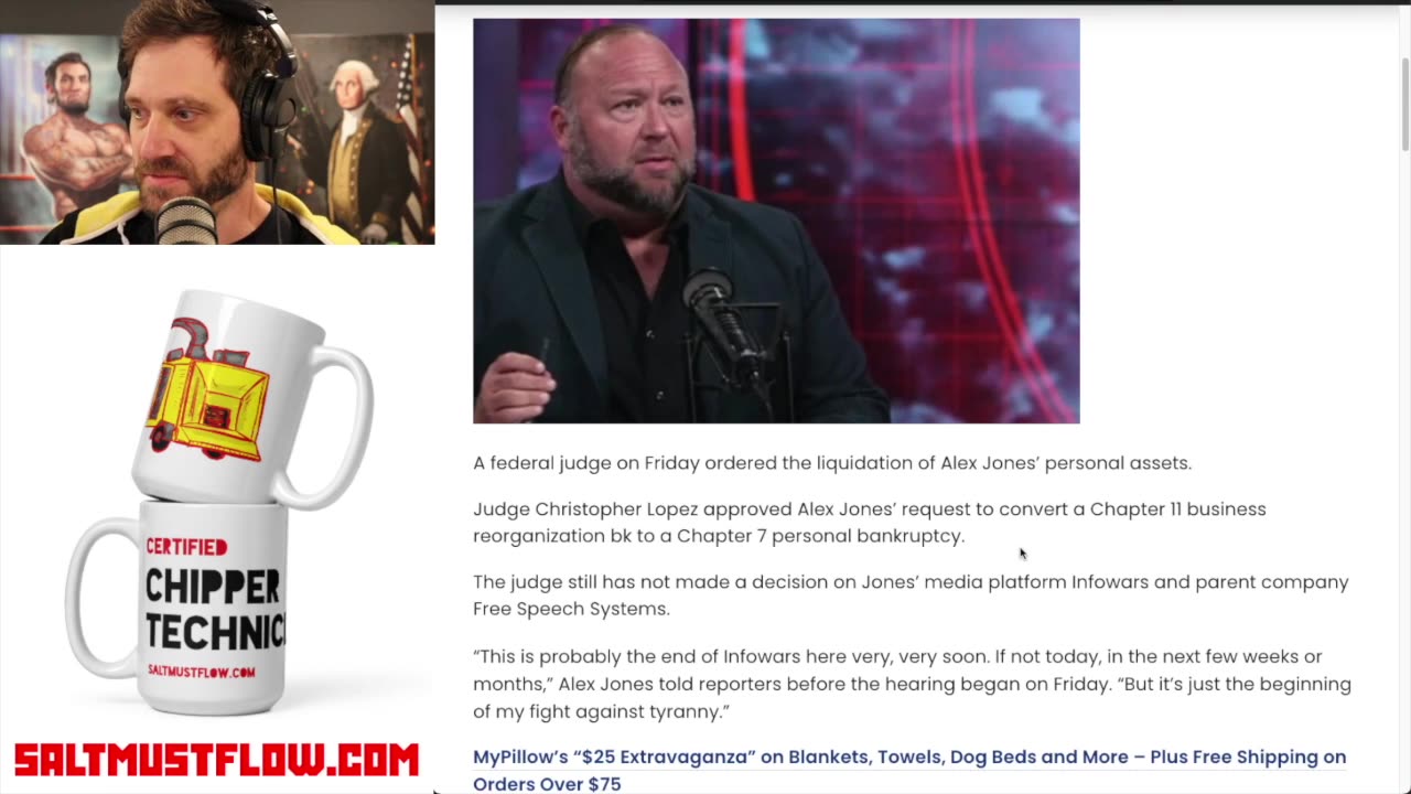 Dangerous Tyranny - Democrat Judges Force Alex Jones To Liquidate All His Assets
