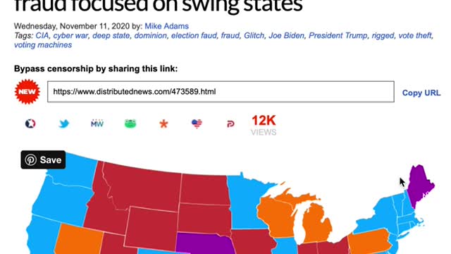 Hammer and Scorecard ABC, CBS, CNN, NBC live data feed json analysis - 11-14-20