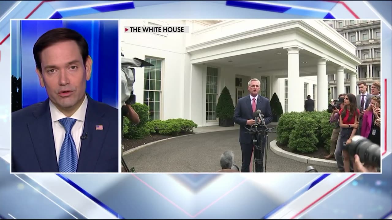 Senator Marco Rubio says President Biden will be to blame if the U.S is forced to default .