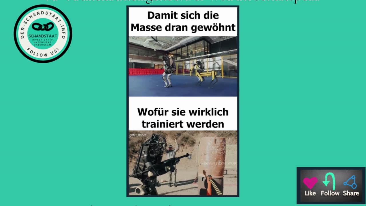 Roboter zum kämpfen ausgebildet!