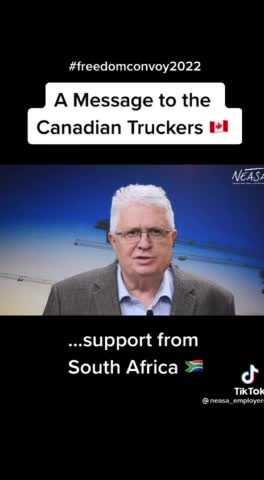 A message to Canada from South Africa