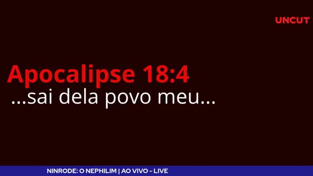 NINRODE O NEPHILIM ( Full) by Gustavo... vídeo completo da live com a parte proibida no foicetube...