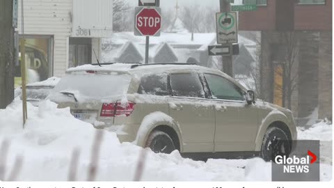 BREAKING NEWS,Nova Scotia hit with blizzard-like conditions, more snow on the way