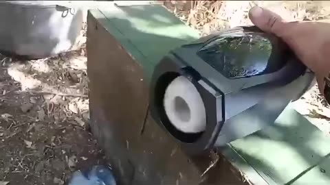 Russian Soldier Receives Gift From Home
