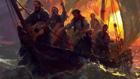 Sunrise | Sea Shanty | Instrumentals | Music | Royalty/Copyright Free