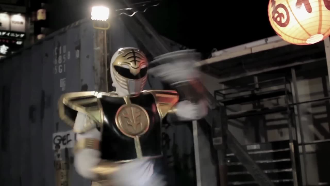 WHITE RANGER vs SCORPION