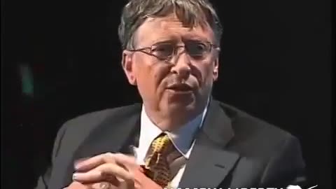 Bill Gates "make sure the immunization happens" and reach a high vaccination coverage.