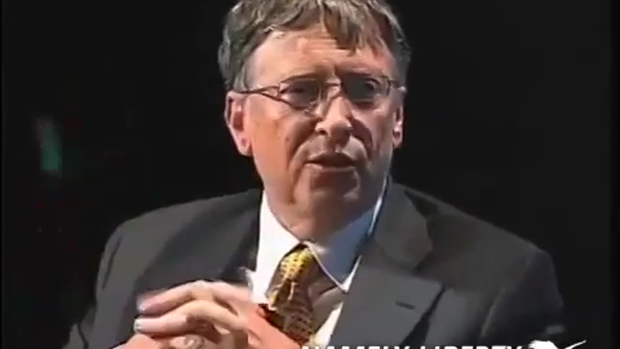 Bill Gates "make sure the immunization happens" and reach a high vaccination coverage.