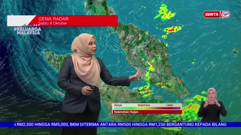 8 OKT 2022 -BERITA WILAYAH-MET MALAYSIA LAPORAN CUACA