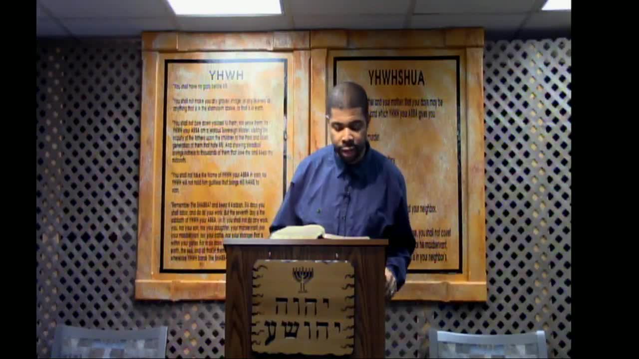 20171110 - Don't Forget About Yahweh Your Elohim