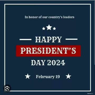 happy president day 2024 yall 2/19/24